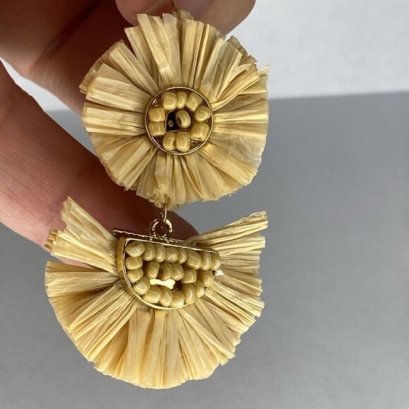 Boho Gypsy Dangle Earrings 2” Drop - Picture 5 of 7